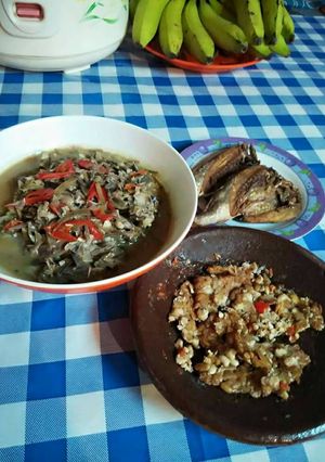 Foto resep Jantung pisang kuah santan💓