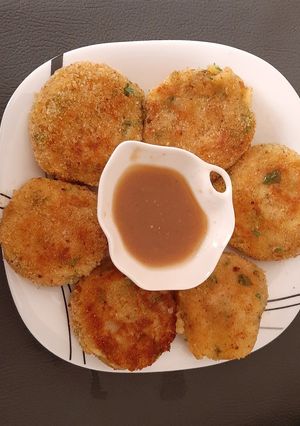 A picture of AlOO Kabab Patato Cutlets.