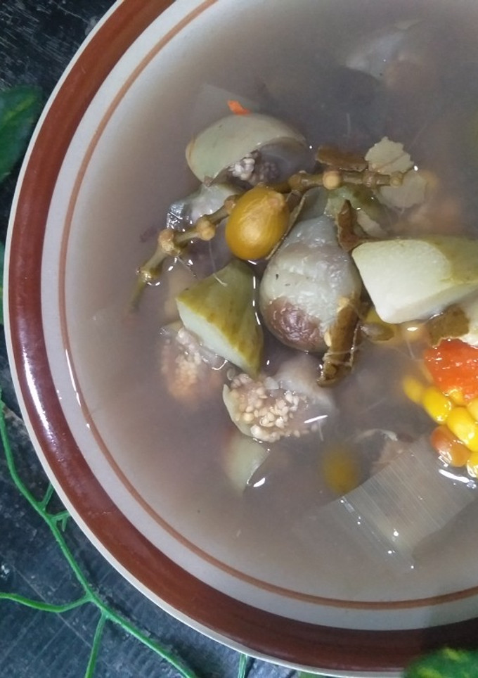 Foto resep Sayur asem terong jagung