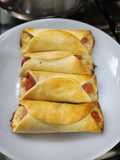 Pancitos arrollados con jamón