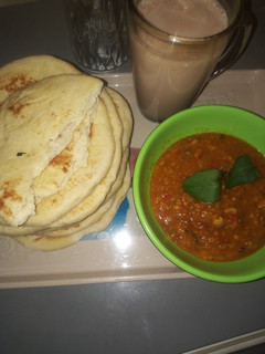 A picture of Turkish flat bread.