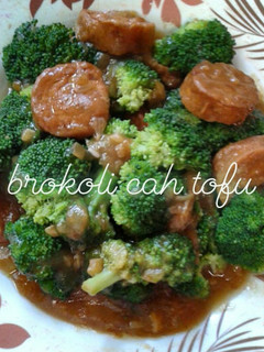 Foto resep Brokoli cah tofu#bikinramadhanberkesan