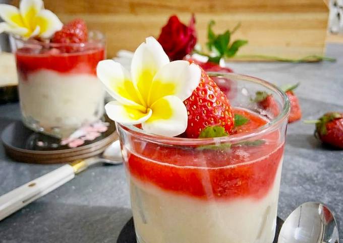Recipe: Appetizing Jus beujeuk strawberry Sirsak menyambut 17 Agustus