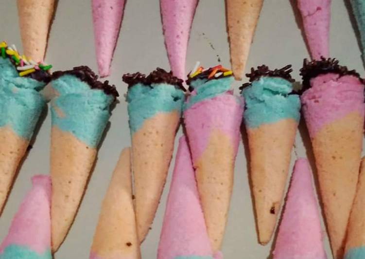 Bolu kukus mini cornetto