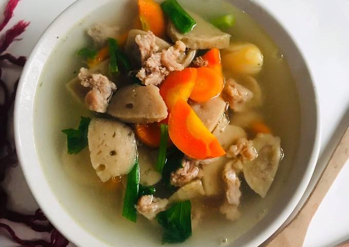 Resep Sop Tetelan Bakso Oleh Anif Agustina Cookpad