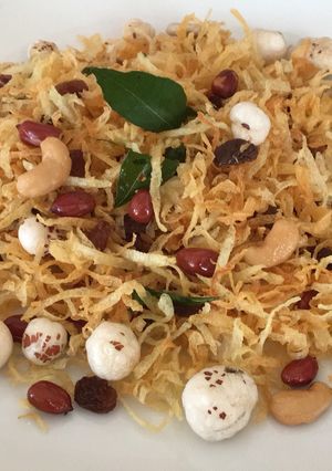 A picture of Potato namkeen.
