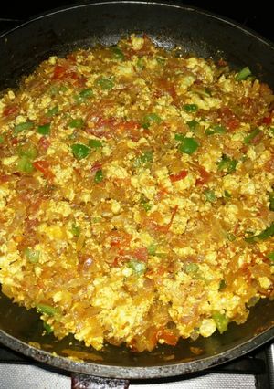A picture of Paneer bhurji.