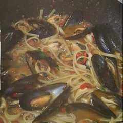 Foto di Linguine alle cozze
