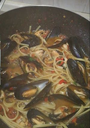 Foto di Linguine alle cozze