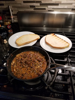 A picture of Mushroom Toast.