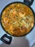 Arroz de Marisco e Lulas às Rodelas