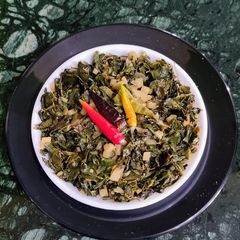 A picture of Sunsunia saag (aquatic plants)Fry.