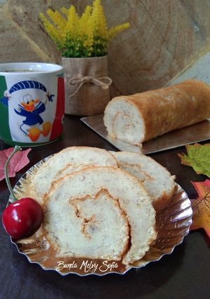 Foto resep Bolu Pisang Gulung enak lembut lentur pakai otang