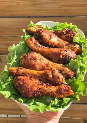O poză a rețetei Ciocănele crocante la cuptor 🍗.