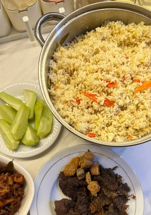 Foto resep Nasi Liwet Rice Cooker