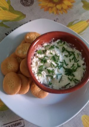 Foto principal de Mousse de queso de cabra con thermomix
