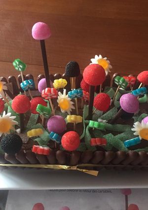 Une photo de Cake jardinière