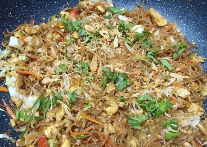 Resep Mie Bihun Jagung Goreng Telur Oleh Nose Cookpad