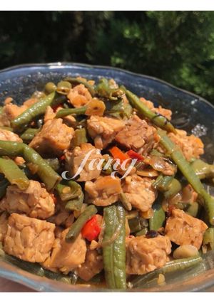 Foto resep Oseng Tempe&Kacang Panjang Pedas