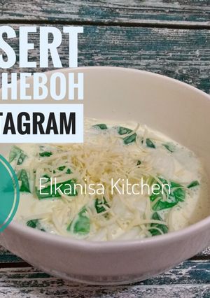 Foto resep Resep Buko Pandan Creamy by Elkanisa, Inspirasi Takjil Ramadhan