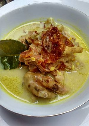 Foto resep Nangka Muda Ceker Masak Kuning