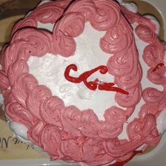A picture of Vanilla creamy cake.