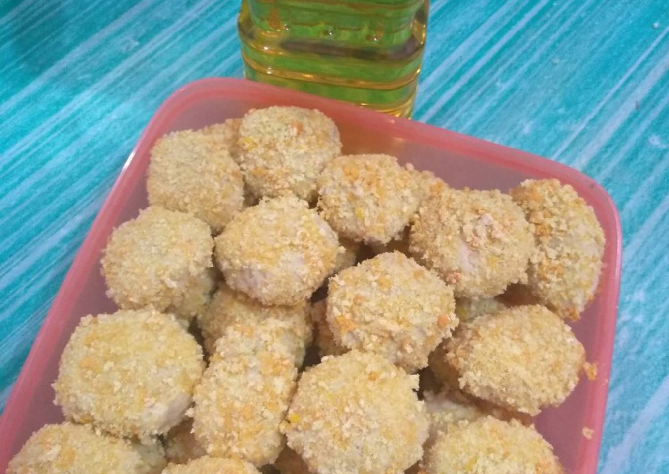 Nugget enak, tinggal simpan tinggal goreng