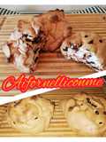 Pane agli albumi con gocce di cioccolato