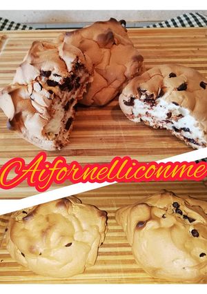 Foto di Pane agli albumi con gocce di cioccolato