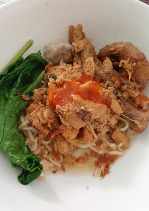 Foto resep Mie ayam coba coba
