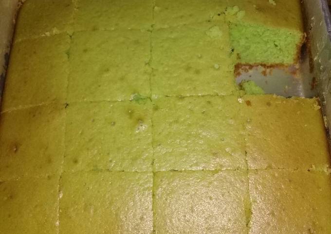 Cara Gampang Membuat BRUDEL PanKe (Pandan Keju) Versi Sendok Makan ❤ yang Lezat Sekali