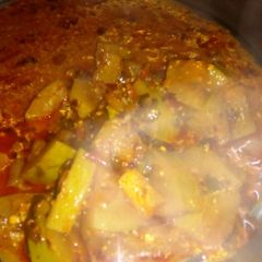 A picture of Louki ki sabji.