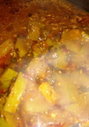 A picture of Louki ki sabji.