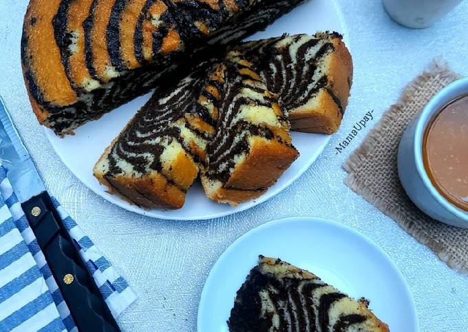 Cara Gampang Membuat Bolu Macan Putih Telur yang Bisa Manjain Lidah