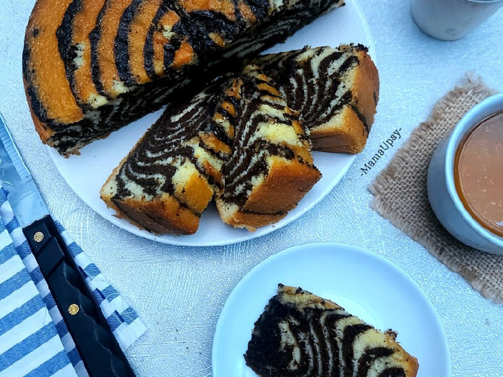 Cara Gampang Membuat Bolu Macan Putih Telur yang Bisa Manjain Lidah