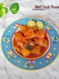 721. Kikil Cecek Mercon (masak pedas)