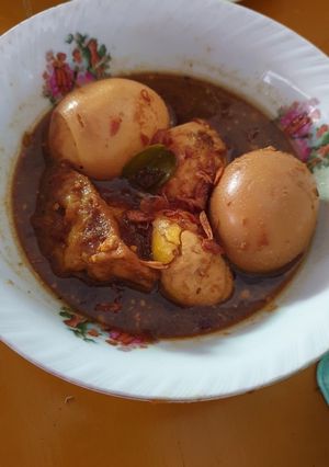 Foto resep Semur Tahu Telur (Pelengkap Nasi Uduk Khas Jakarta)