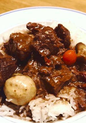 Hình của món Món Pháp - Bourguignon De Boeuf (Bò Hầm Rượu Vang Đỏ).
