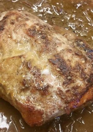 A picture of Coconut & Tamarind Pan Braised Pork Loin.
