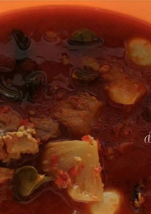 Foto resep Asam pedas daging