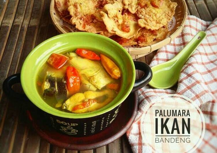 Proses memasak Palumara Ikan Bandeng, Bisa Manjain Lidah