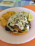 Papillote de pescado con verduras
