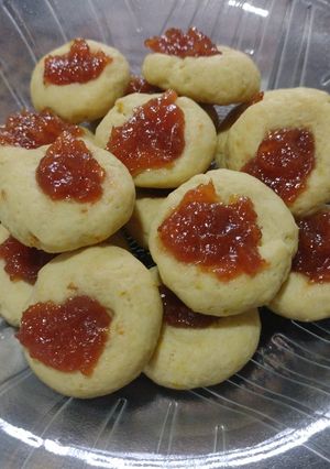 Una foto de Pepas de membrillo