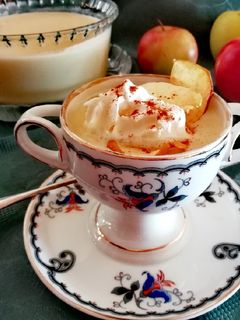Almakrémleves recept fotója