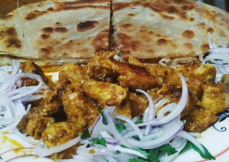 Recipe of Favorite Tawa chicken Mali boti