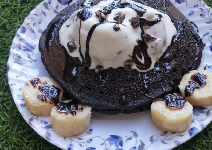 Step-by-Step Guide to Make Speedy Chocolate pancake - Easy Recipes for Kids