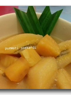 Foto resep Kolak pisang dan ubi.