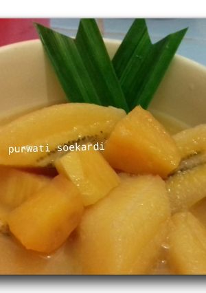 Foto resep Kolak pisang dan ubi.
