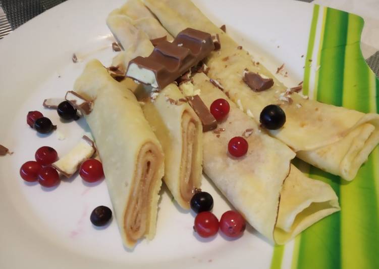 Kinder csokis palacsinta