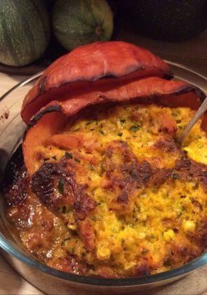 Une photo de Potimarron farci à l'époisse